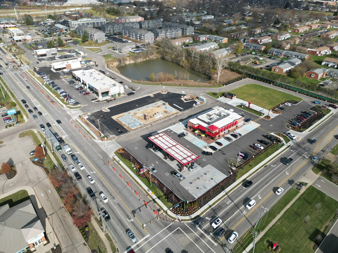 Huber Heights Commons Aerial View